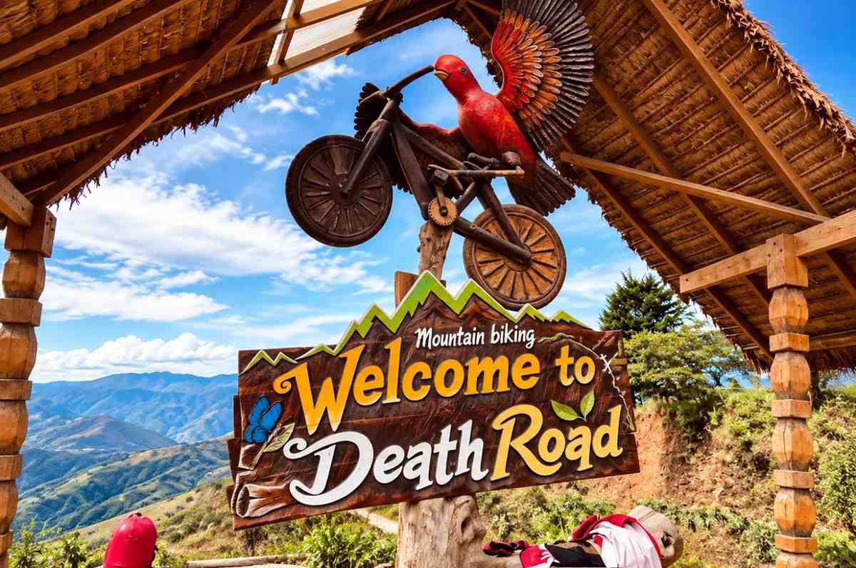 Route de la mort Bolivie 1